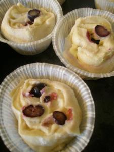 stora, smarriga blåbärsbullar...