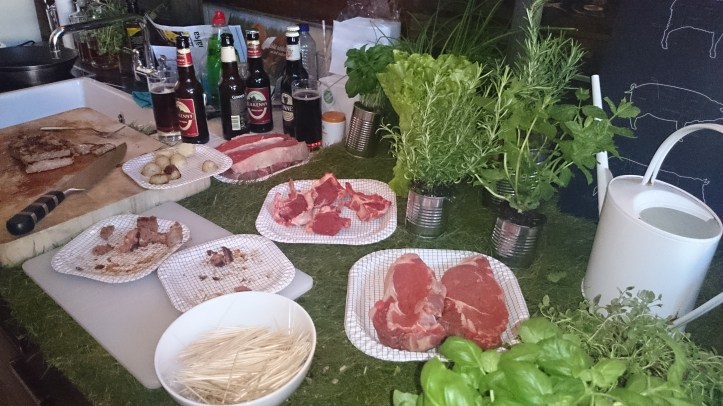 Irish Food Board bjöd på gräsuppfött lamm och nötkött. Så mört och gott! (Foto: Charles Thulin)