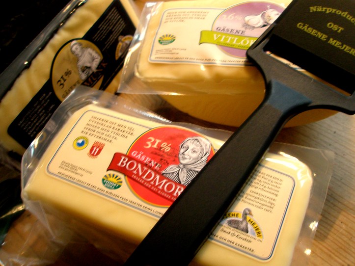 Goda ostar från Gäsene mejeri