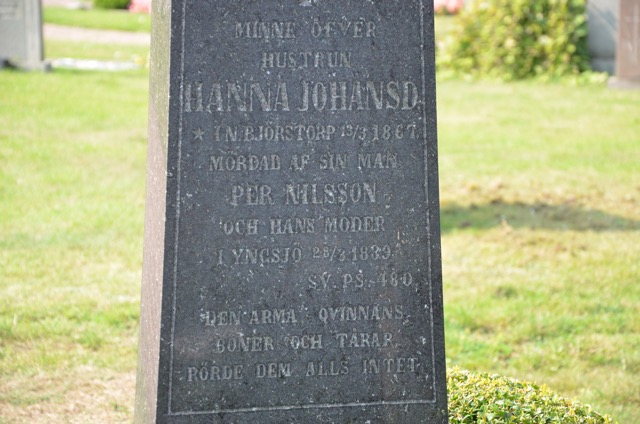 Inskriptionen ger rysningar än idag. 